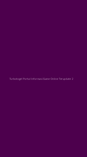 Tampilan Antarmuka Aplikasi Turbotogel Portal Informasi Game Online Terupdate - 2