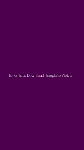 Tampilan Antarmuka Aplikasi Turki Toto Download Template Web - 2