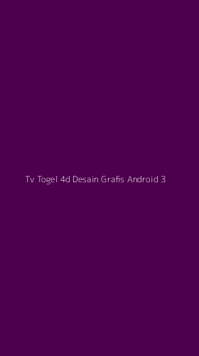 Tampilan Antarmuka Aplikasi Tv Togel 4d Desain Grafis Android - 3