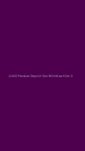 Tampilan Antarmuka Aplikasi Uji4d Panduan Deposit Dan Withdraw Kilat - 3