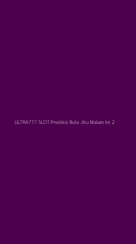 Tampilan Antarmuka Aplikasi Ultra777 Slot Prediksi Bola Jitu Malam Ini - 2