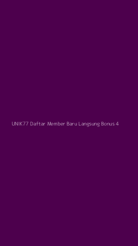 Tampilan Antarmuka Aplikasi Unik77 Daftar Member Baru Langsung Bonus - 4