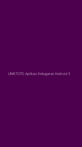 Tampilan Antarmuka Aplikasi Uniktoto Aplikasi Kebugaran Android - 3
