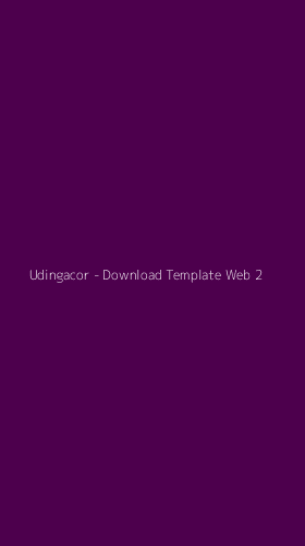 Tampilan Antarmuka Aplikasi Udingacor - Download Template Web - 2