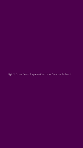 Tampilan Antarmuka Aplikasi Ug234 Situs Resmi Layanan Customer Service 24jam - 4