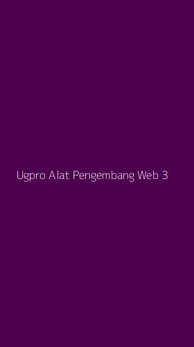 Tampilan Antarmuka Aplikasi Ugpro Alat Pengembang Web - 3