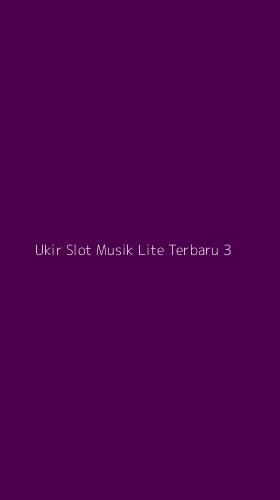 Tampilan Antarmuka Aplikasi Ukir Slot Musik Lite Terbaru - 3
