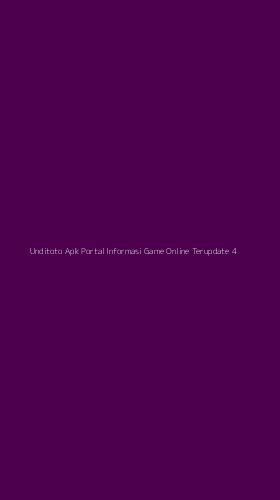 Tampilan Antarmuka Aplikasi Unditoto Apk Portal Informasi Game Online Terupdate - 4