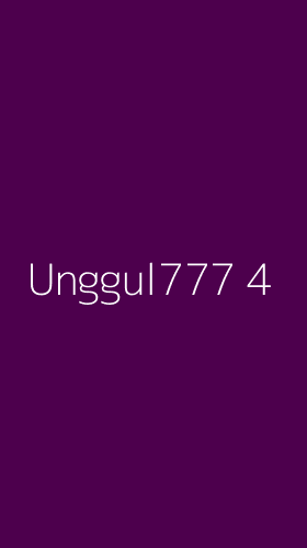 Tampilan Antarmuka Aplikasi Unggul777 - 4