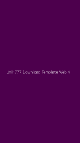 Tampilan Antarmuka Aplikasi Unik777 Download Template Web - 4