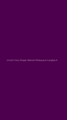 Tampilan Antarmuka Aplikasi Unislot Situs Dengan Metode Pembayaran Lengkap - 4