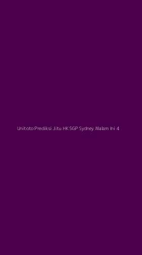 Tampilan Antarmuka Aplikasi Unitoto Prediksi Jitu Hk Sgp Sydney Malam Ini - 4