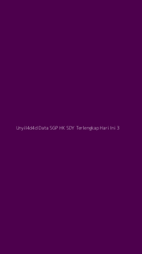 Tampilan Antarmuka Aplikasi Unyil4d4d Data Sgp Hk Sdy Terlengkap Hari Ini - 3