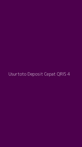 Tampilan Antarmuka Aplikasi Usurtoto Deposit Cepat Qris - 4