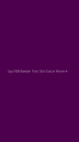 Tampilan Antarmuka Aplikasi Uyu168 Bandar Toto Slot Gacor Resmi - 4