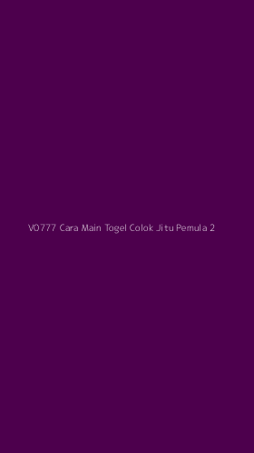 Tampilan Antarmuka Aplikasi V0777 Cara Main Togel Colok Jitu Pemula - 2