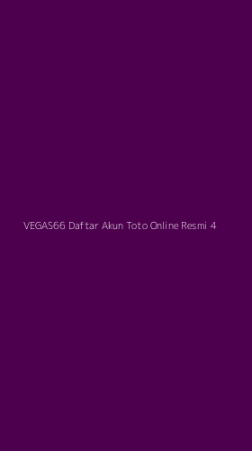 Tampilan Antarmuka Aplikasi Vegas66 Daftar Akun Toto Online Resmi - 4