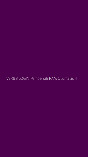 Tampilan Antarmuka Aplikasi Ver88 Login Pembersih Ram Otomatis - 4