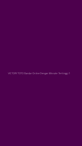 Tampilan Antarmuka Aplikasi Victorytoto Bandar Online Dengan Winrate Tertinggi - 1