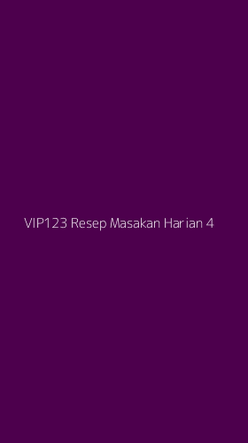 Tampilan Antarmuka Aplikasi Vip123 Resep Masakan Harian - 4