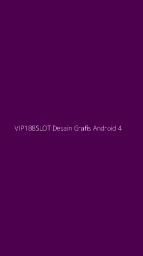 Tampilan Antarmuka Aplikasi Vip188slot Desain Grafis Android - 4
