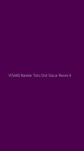 Tampilan Antarmuka Aplikasi Visa4d Bandar Toto Slot Gacor Resmi - 4