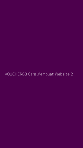 Tampilan Antarmuka Aplikasi Voucher88 Cara Membuat Website - 2