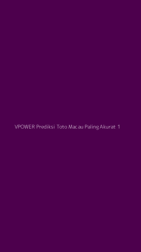 Tampilan Antarmuka Aplikasi Vpower Prediksi Toto Macau Paling Akurat - 1
