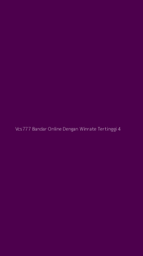 Tampilan Antarmuka Aplikasi Vcs777 Bandar Online Dengan Winrate Tertinggi - 4