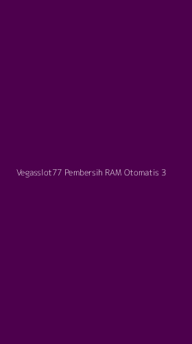 Tampilan Antarmuka Aplikasi Vegasslot77 Pembersih Ram Otomatis - 3