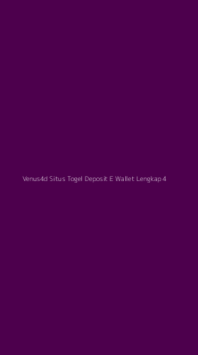 Tampilan Antarmuka Aplikasi Venus4d Situs Togel Deposit E Wallet Lengkap - 4