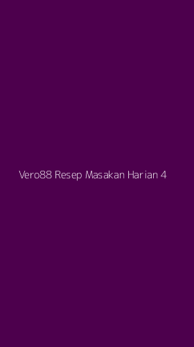Tampilan Antarmuka Aplikasi Vero88 Resep Masakan Harian - 4