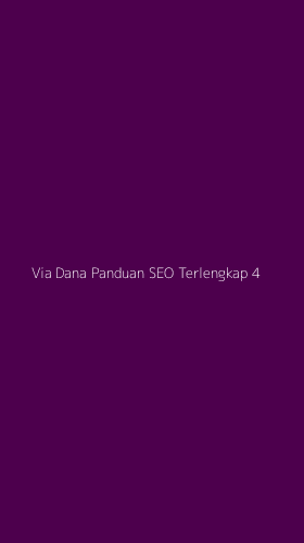 Tampilan Antarmuka Aplikasi Via Dana Panduan Seo Terlengkap - 4