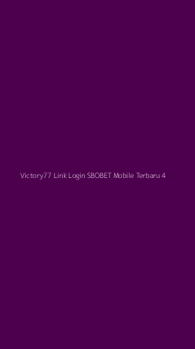 Tampilan Antarmuka Aplikasi Victory77 Link Login Sbobet Mobile Terbaru - 4