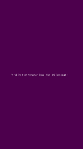 Tampilan Antarmuka Aplikasi Viral Twitter Keluaran Togel Hari Ini Tercepat - 1