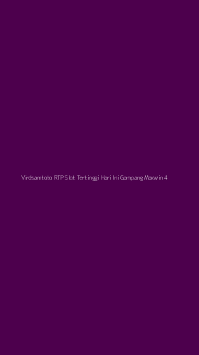 Tampilan Antarmuka Aplikasi Virdsamtoto Rtp Slot Tertinggi Hari Ini Gampang Maxwin - 4