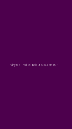 Tampilan Antarmuka Aplikasi Virginia Prediksi Bola Jitu Malam Ini - 1