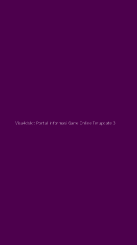 Tampilan Antarmuka Aplikasi Visa4dslot Portal Informasi Game Online Terupdate - 3