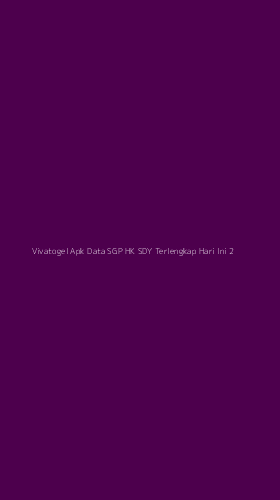 Tampilan Antarmuka Aplikasi Vivatogel Apk Data Sgp Hk Sdy Terlengkap Hari Ini - 2