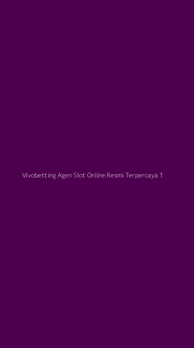 Tampilan Antarmuka Aplikasi Vivobetting Agen Slot Online Resmi Terpercaya - 1
