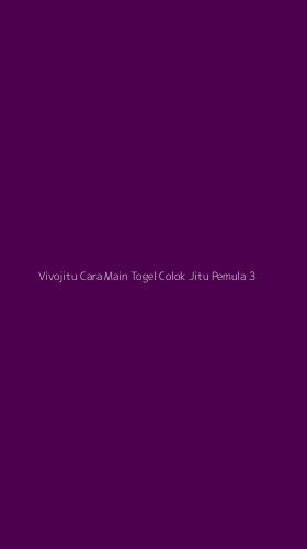 Tampilan Antarmuka Aplikasi Vivojitu Cara Main Togel Colok Jitu Pemula - 3