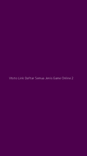 Tampilan Antarmuka Aplikasi Vtoto Link Daftar Semua Jenis Game Online - 2
