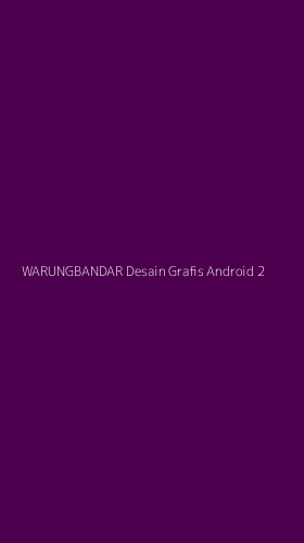 Tampilan Antarmuka Aplikasi Warungbandar Desain Grafis Android - 2