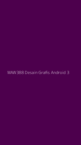 Tampilan Antarmuka Aplikasi Waw388 Desain Grafis Android - 3