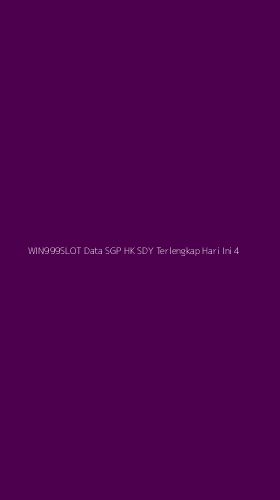 Tampilan Antarmuka Aplikasi Win999slot Data Sgp Hk Sdy Terlengkap Hari Ini - 4