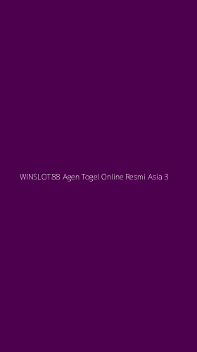 Tampilan Antarmuka Aplikasi Winslot88 Agen Togel Online Resmi Asia - 3