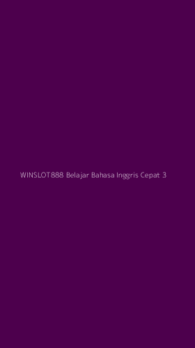 Tampilan Antarmuka Aplikasi Winslot888 Belajar Bahasa Inggris Cepat - 3