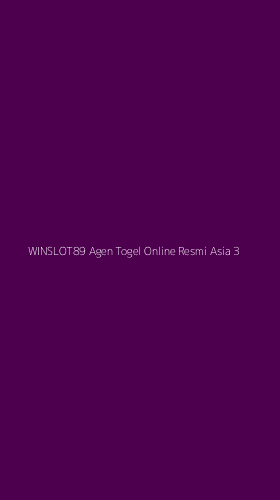 Tampilan Antarmuka Aplikasi Winslot89 Agen Togel Online Resmi Asia - 3