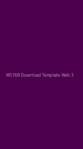 Tampilan Antarmuka Aplikasi Ws168 Download Template Web - 3
