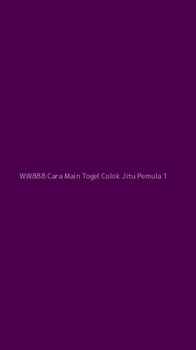 Tampilan Antarmuka Aplikasi Ww888 Cara Main Togel Colok Jitu Pemula - 1
